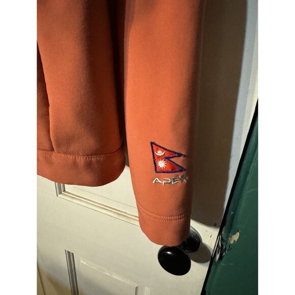 The North Face Orange Apex Bionic Fleece Jacket M 7 summits project 200 Everest - Picture 4 of 6